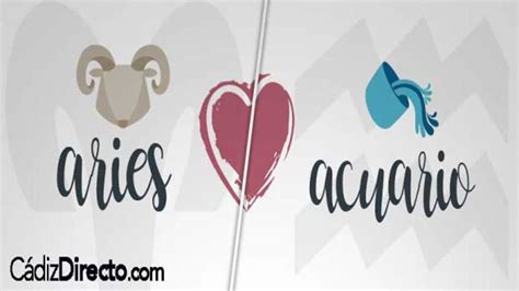 hombre aries mujer acuario|Compatibilidad entre el hombre Aries y la mujer Acuario.